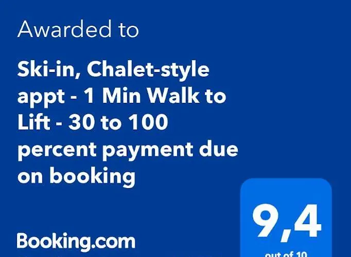 Ski-in, Chalet-style Appt - 1 Min Walk To Lift Вербье
